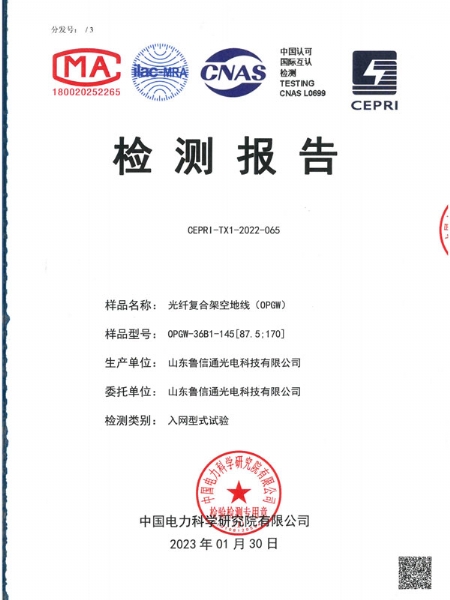 產(chǎn)品型式實(shí)驗(yàn)報(bào)告